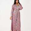 Colorful Cotton Block Printed Kimono - Image 2